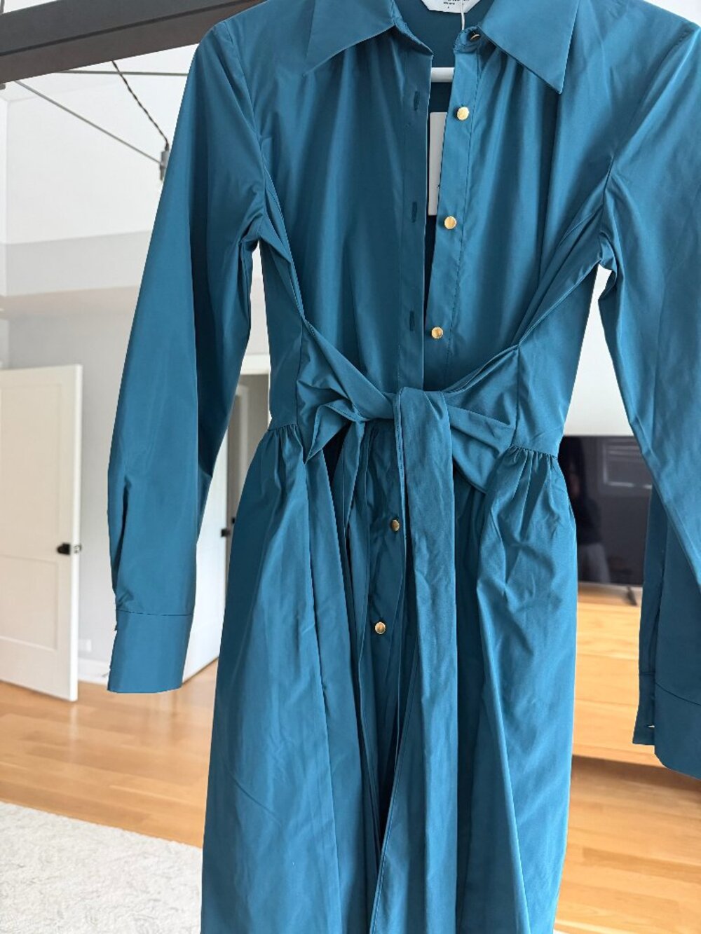 NWT Amanda Uprichard Conaire Teal Dress